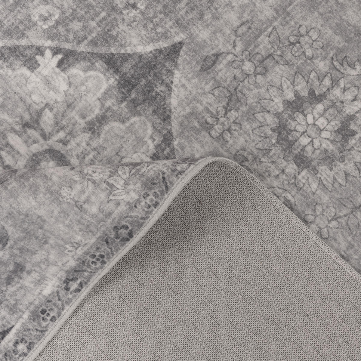 KURZFLORTEPPICH 160/220 cm Semer 421 - Grau, Textil (160/220cm) - Paco Home