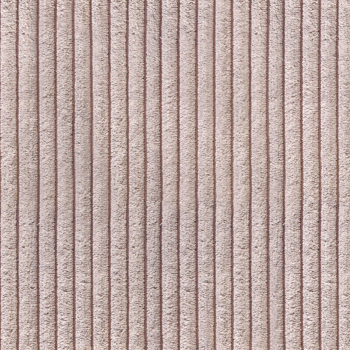 BIG HOCKER MADELINE Pink Cord - Pink, Textil (120/43/120cm) - KAWOLA