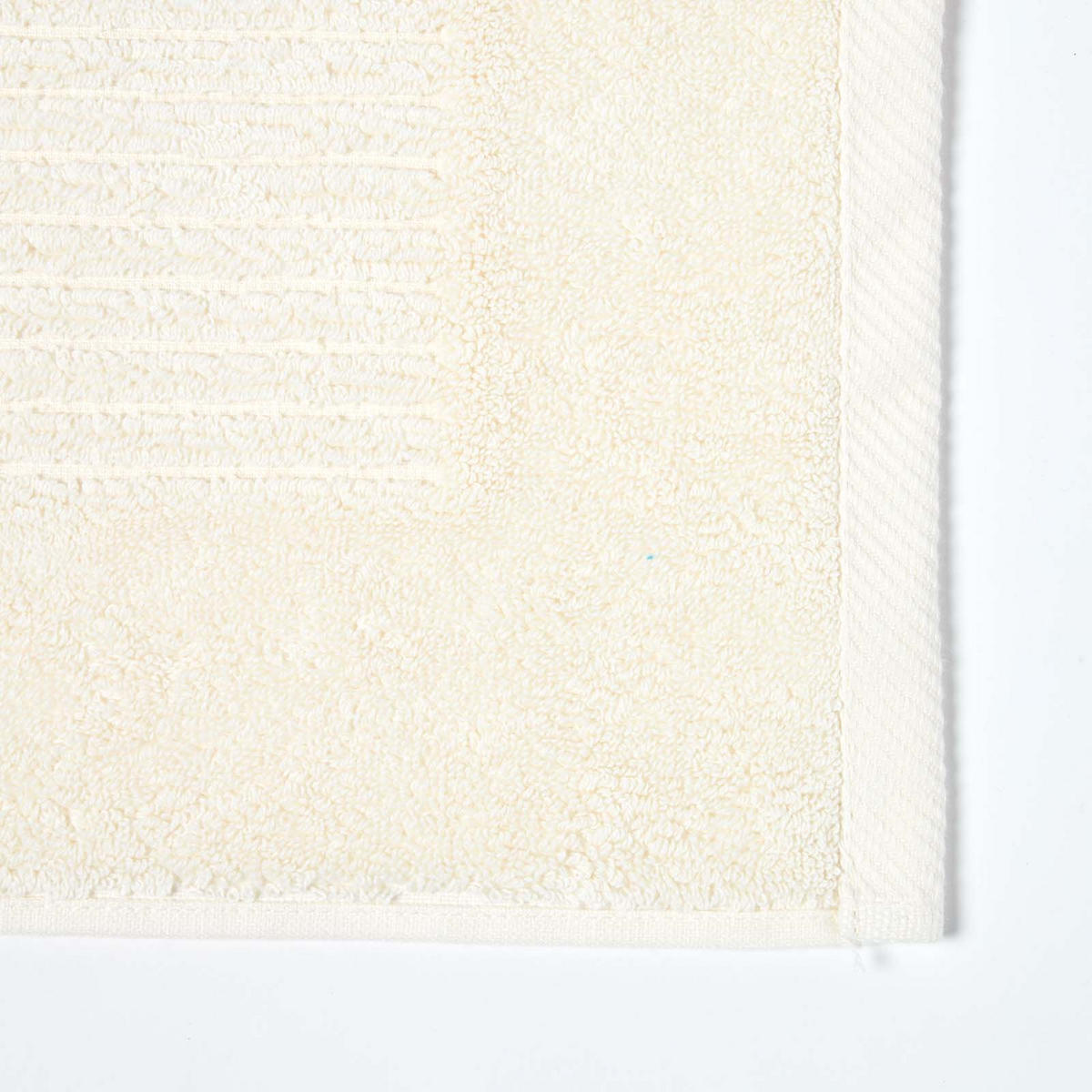 BADEMATTE Imperial 50/80 cm, Baumwolle - Creme, Textil (50/80cm) - Homescapes