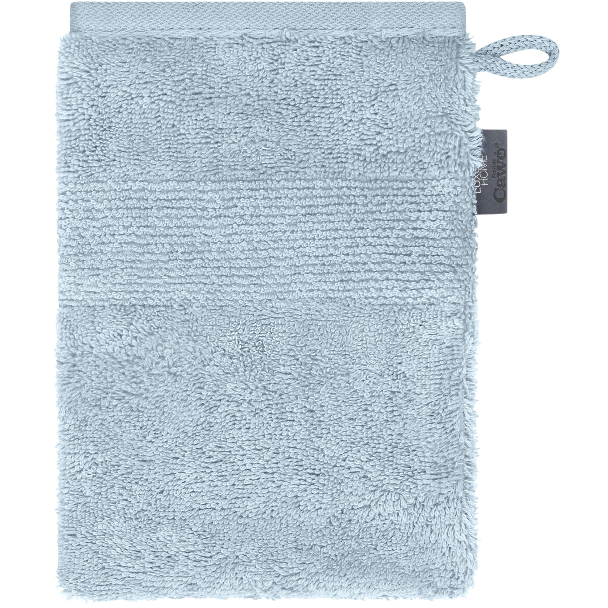 Cawö Waschlappen Blau 16x22 cm