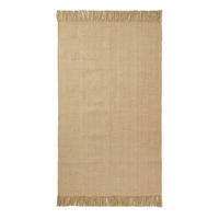JUTETEPPICH Zaphyr handgewebt 90/150 cm - Naturfarben, Naturmaterialien (90/150cm) - Homescapes