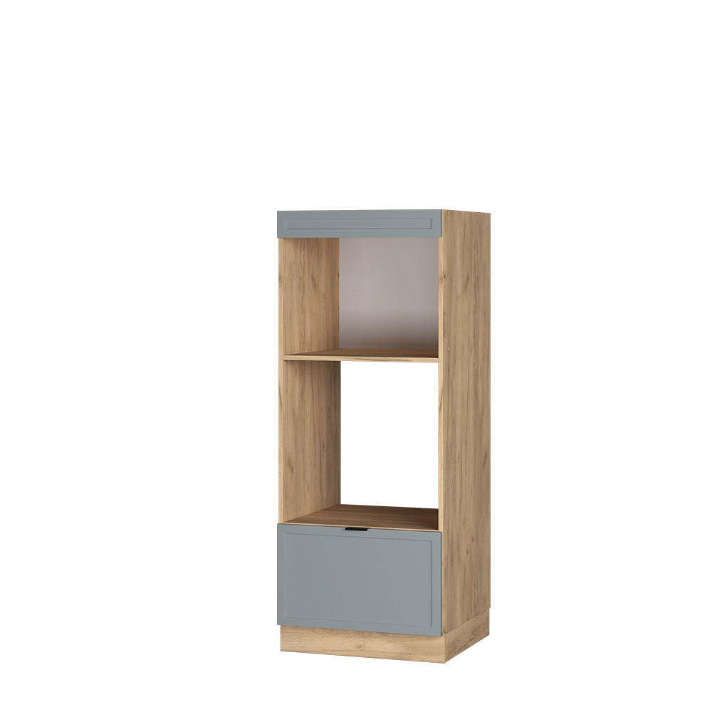 Vicco SKŘÍŇKA NA MIKROVLNNOU TROUBU Fame-Line Světle modrošedá 60 cm otevřený
