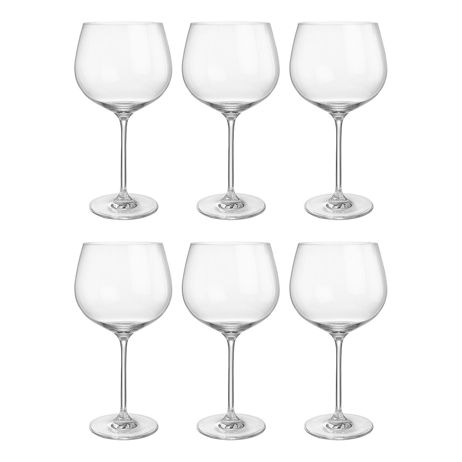 GINGLAS (6er Set) Gin Lovers - Transparent, Glas (0.78L) - BUTLERS