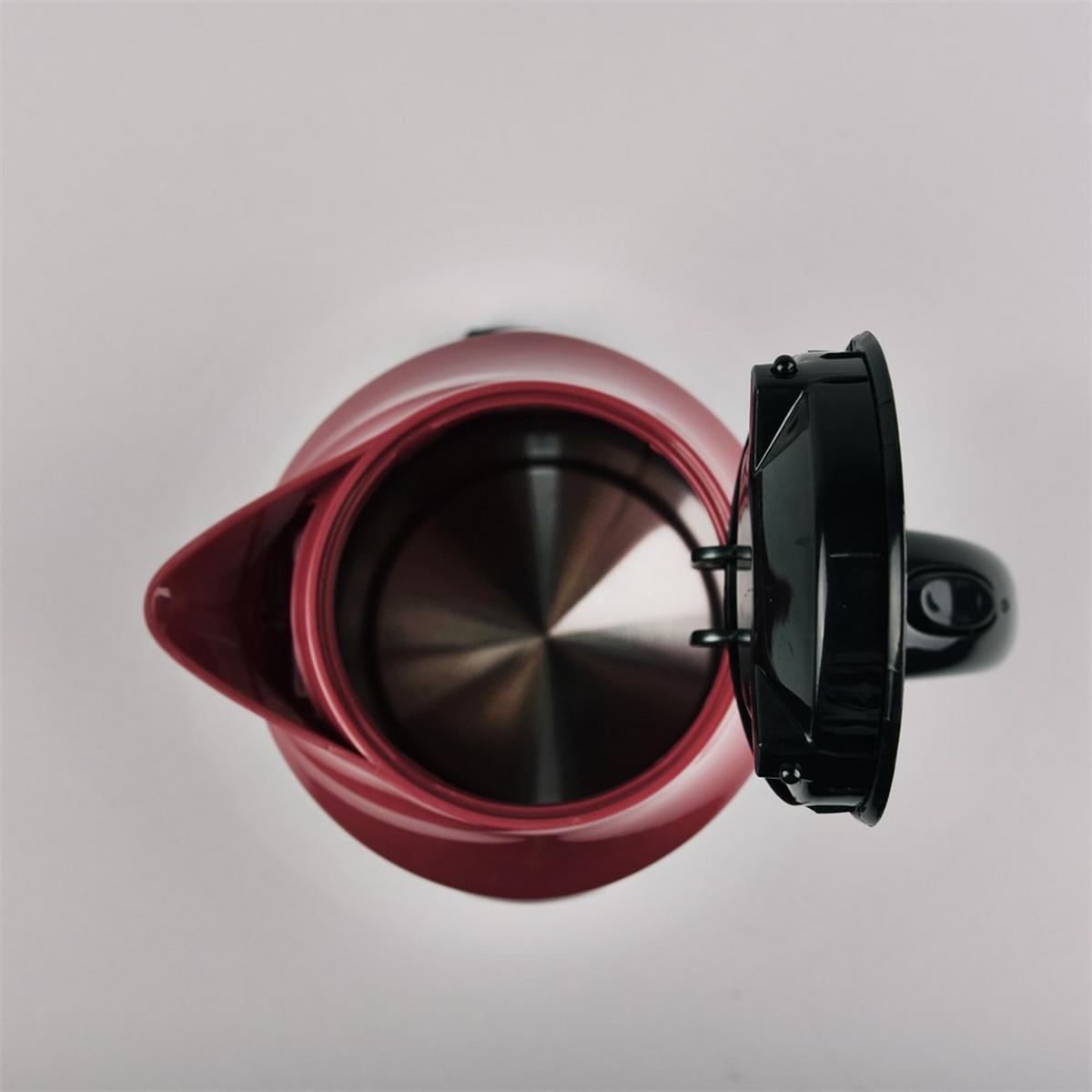 WASSERKOCHER ELEKTRISCH Rot 15/15/21 cm MR041RED - Rot, Metall (15/21/15cm) - Maestro 