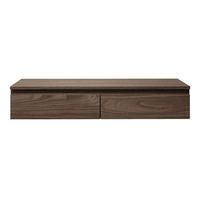 TV-LOWBOARD Bemmi Slim 2-türig, Holzoptik Walnuss Wisconsin, 100 cm - Dunkelbraun, Holzwerkstoff (100/18.2/31.6cm) - Selsey