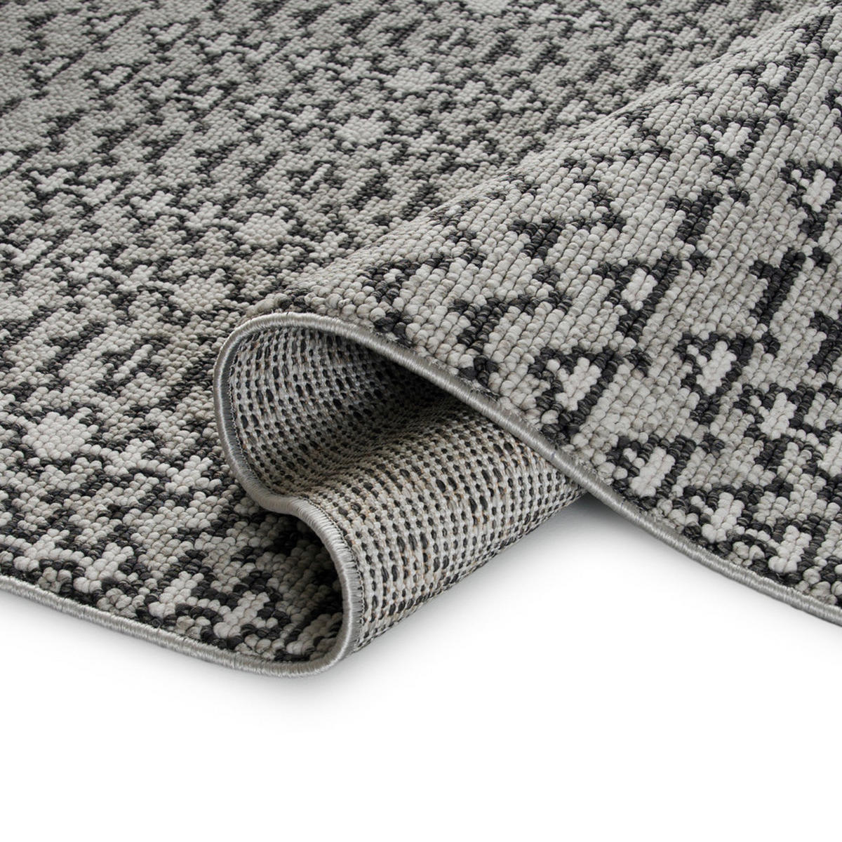 TEPPICH Lora Gray Mazovia 300x400cm Grau Gepunktet Kurzflor - Grau, Textil (300/400cm) - Mazovia