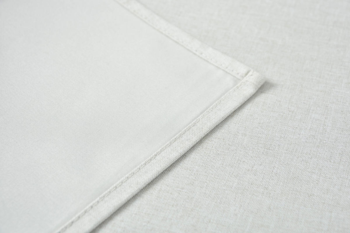 VORHANG BOSTON DARK HxB 175x140 cm Creme - Creme, Textil (140/175cm) - Gardinenbox