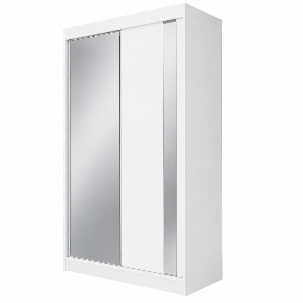KS Home Concept Kleiderschrank Weiß 120x216x61 cm