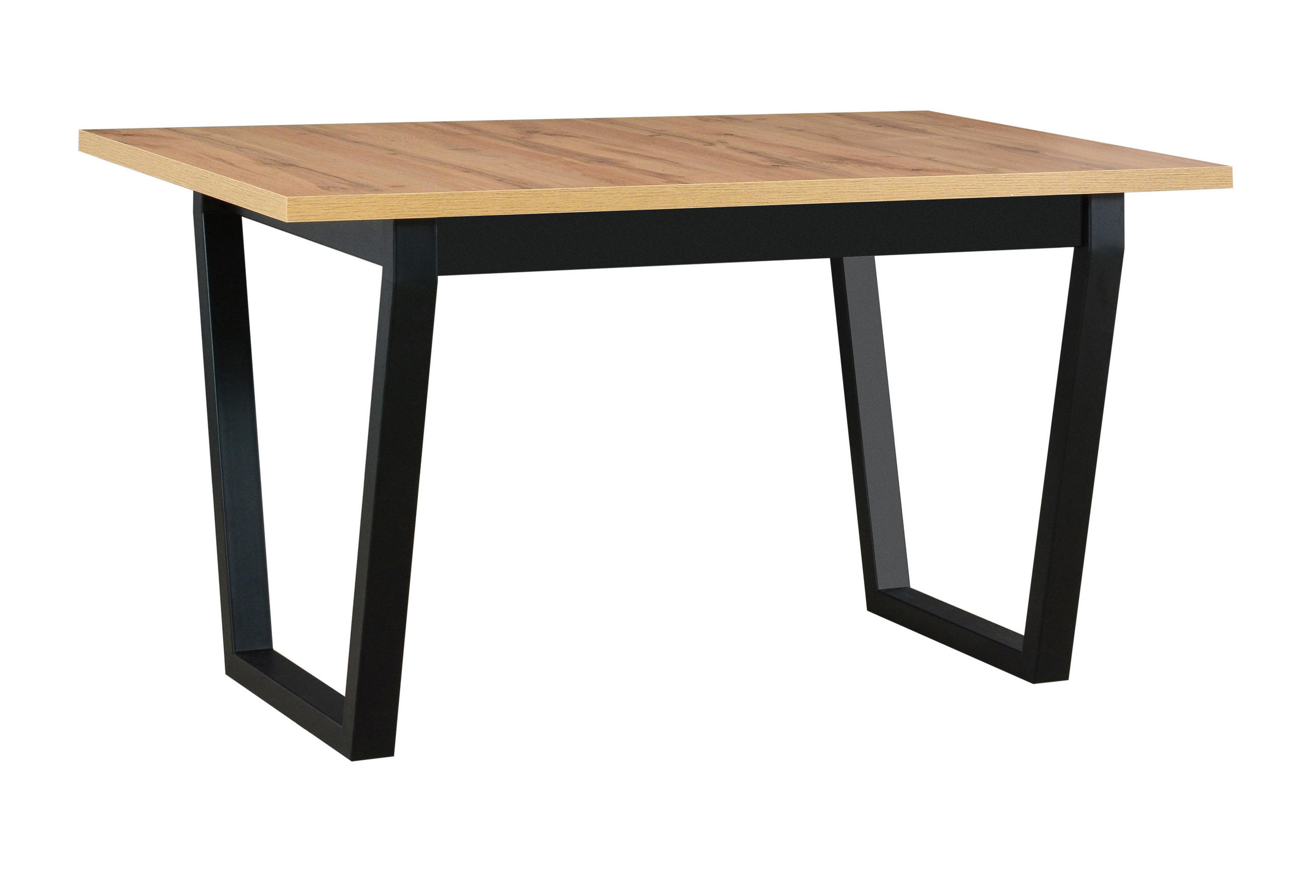 ESSTISCH Ikon 2 M,140/80 cm, wotan - Eiche Wotan, Holz (80/140/78cm) - Leaf Design