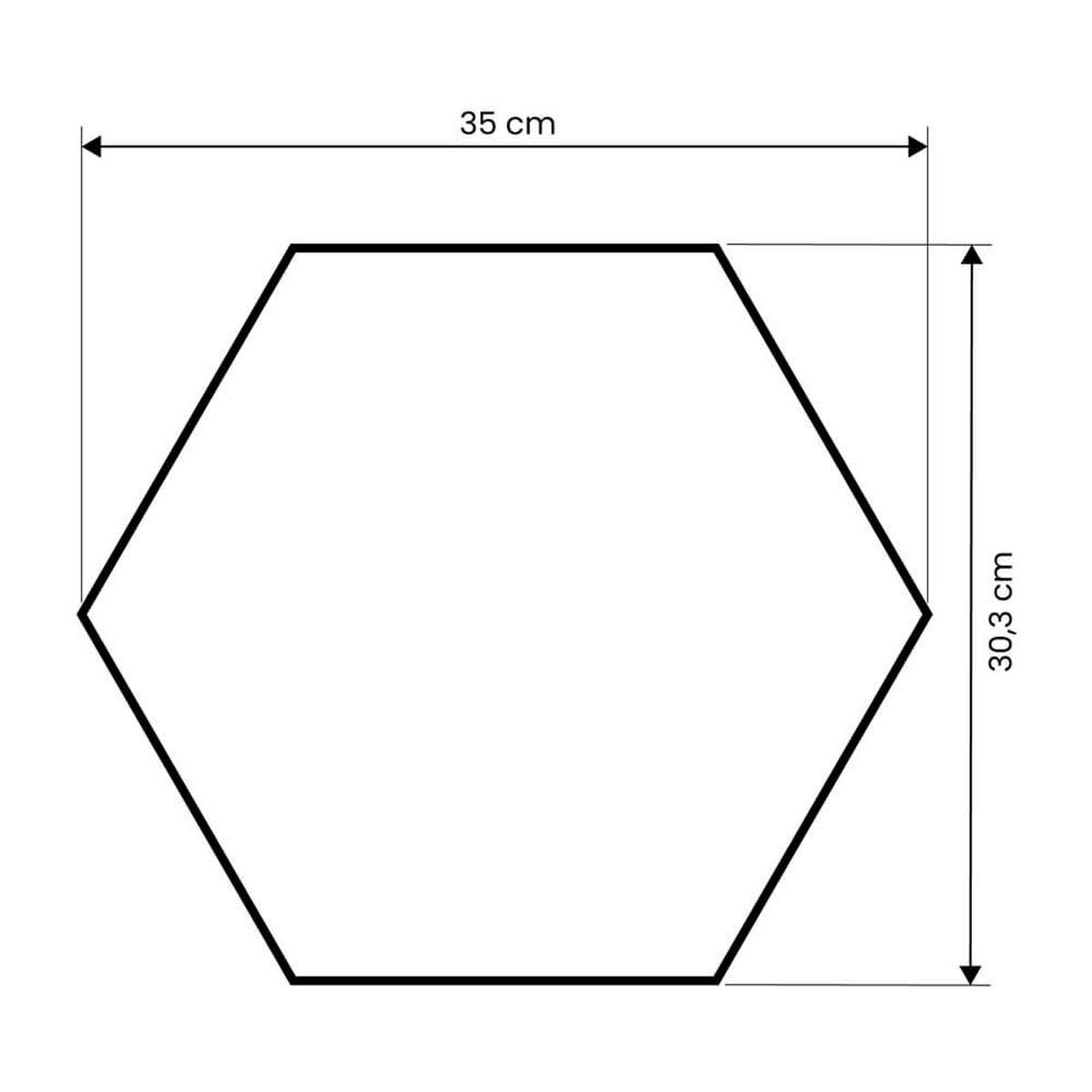 AKUSTIKPLATTEN Hexagon selbstklebend SILENT - 5er Set Hellgrau - Hellgrau, Kunststoff (35/30.3/1cm) - Home Deluxe
