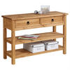 KONSOLENTISCH TEQUILA - Kieferfarben, Holz (37/110/78cm) - IDIMEX