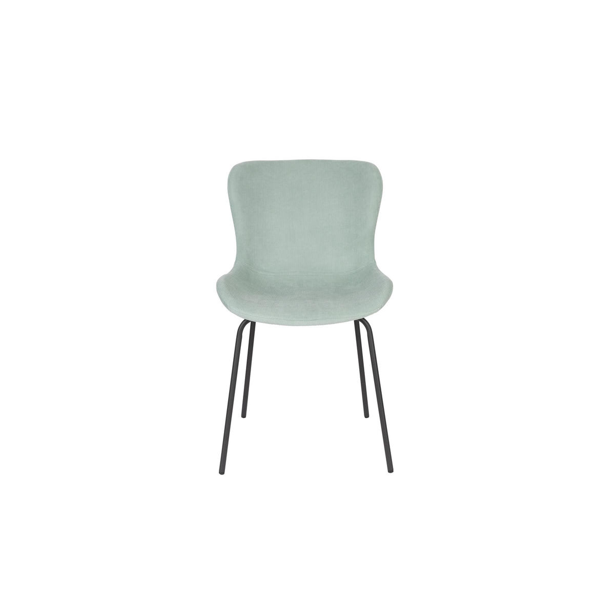 ESSZIMMERSTUHL Junzo Rib Hellgrün - 2 er Set - Grün, Textil (48/81.5/56cm) - Housecraft Living