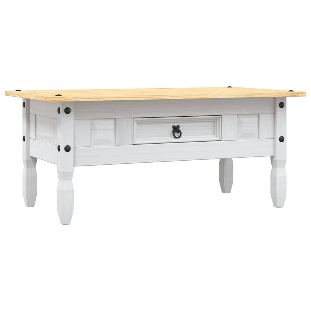 vidaXL Couchtisch Weiß 100x44x55 cm