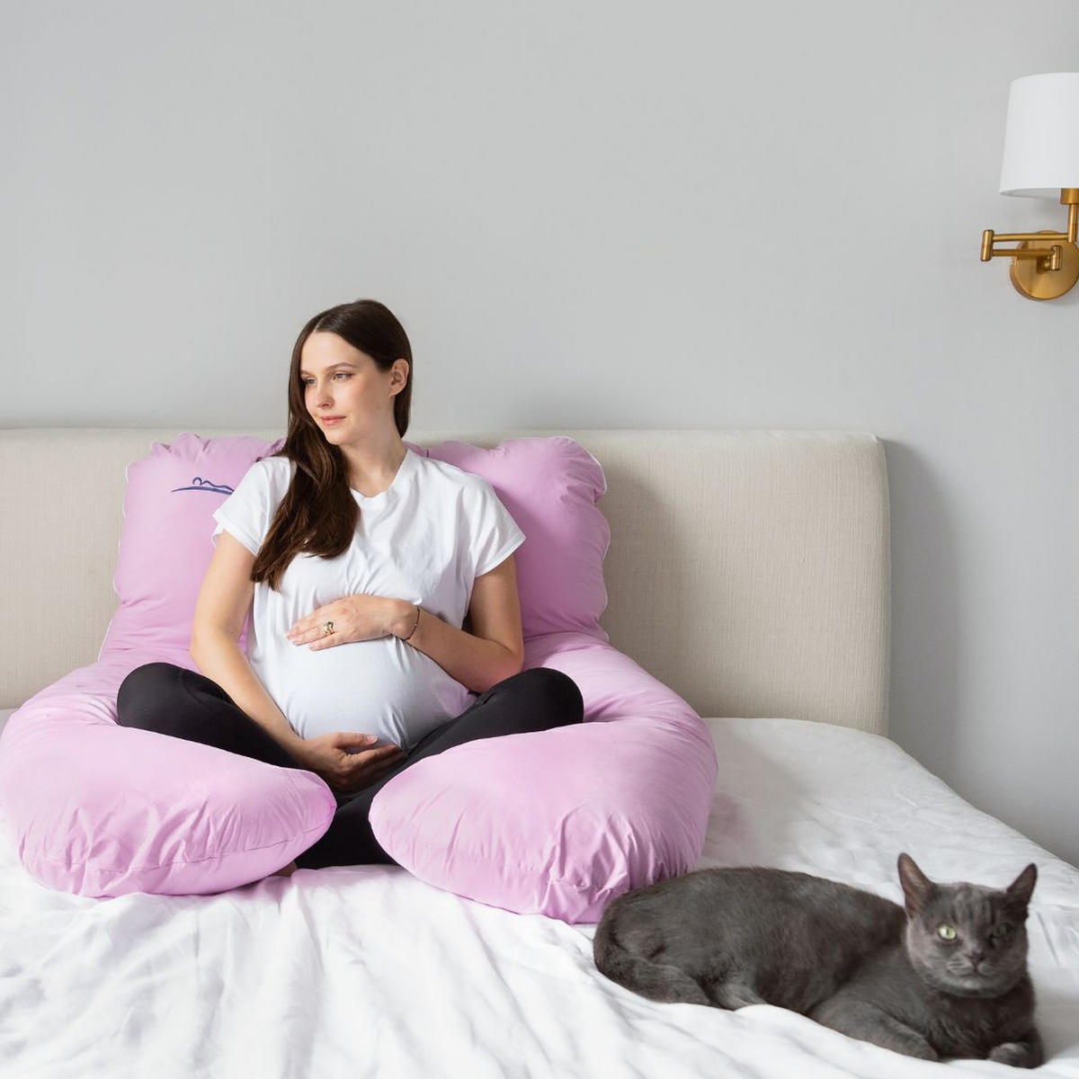 UMSTANDSKISSEN - Baumwolle Rosa - Pink, Textil (100/150cm) - KomfortKissen