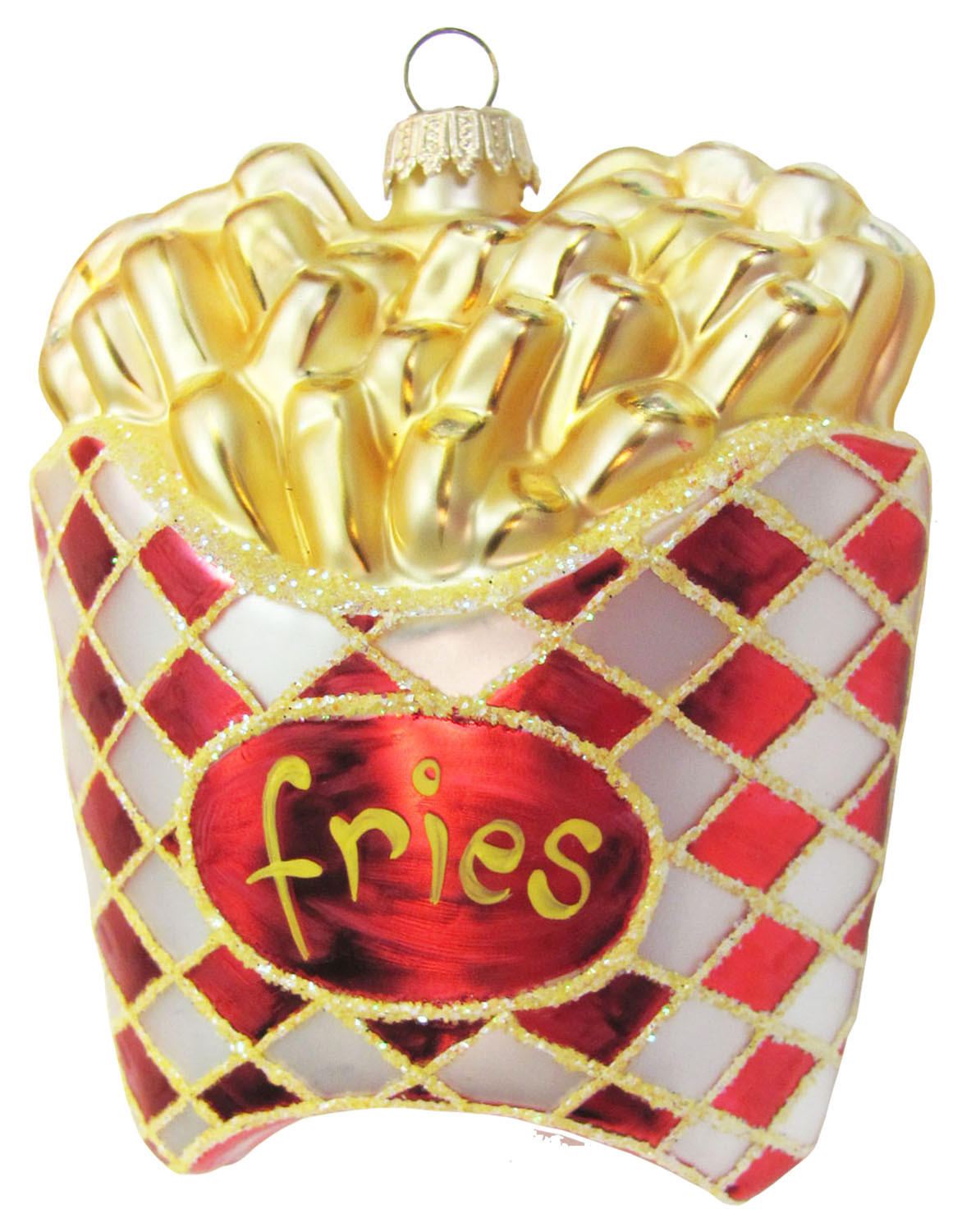 Krebs Glas Lauscha Christbaumschmuck Mehrfarbig 8x9x6 cm