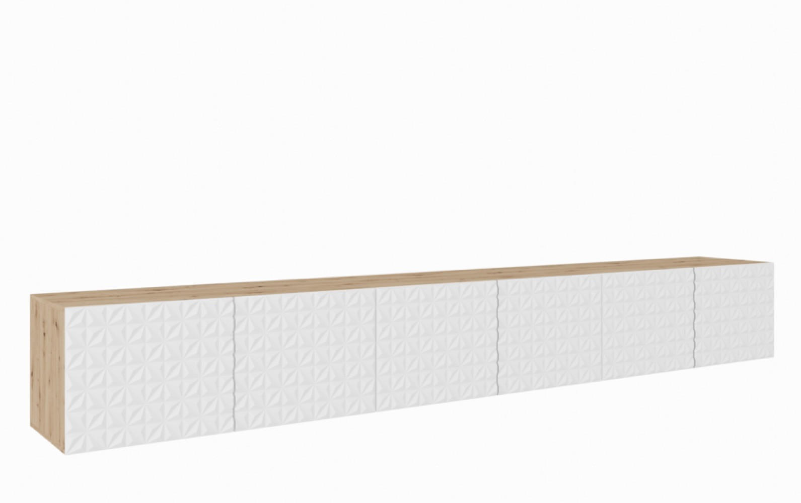 Sepro Meble Tv-Schrank Weiß 300x41x40 cm