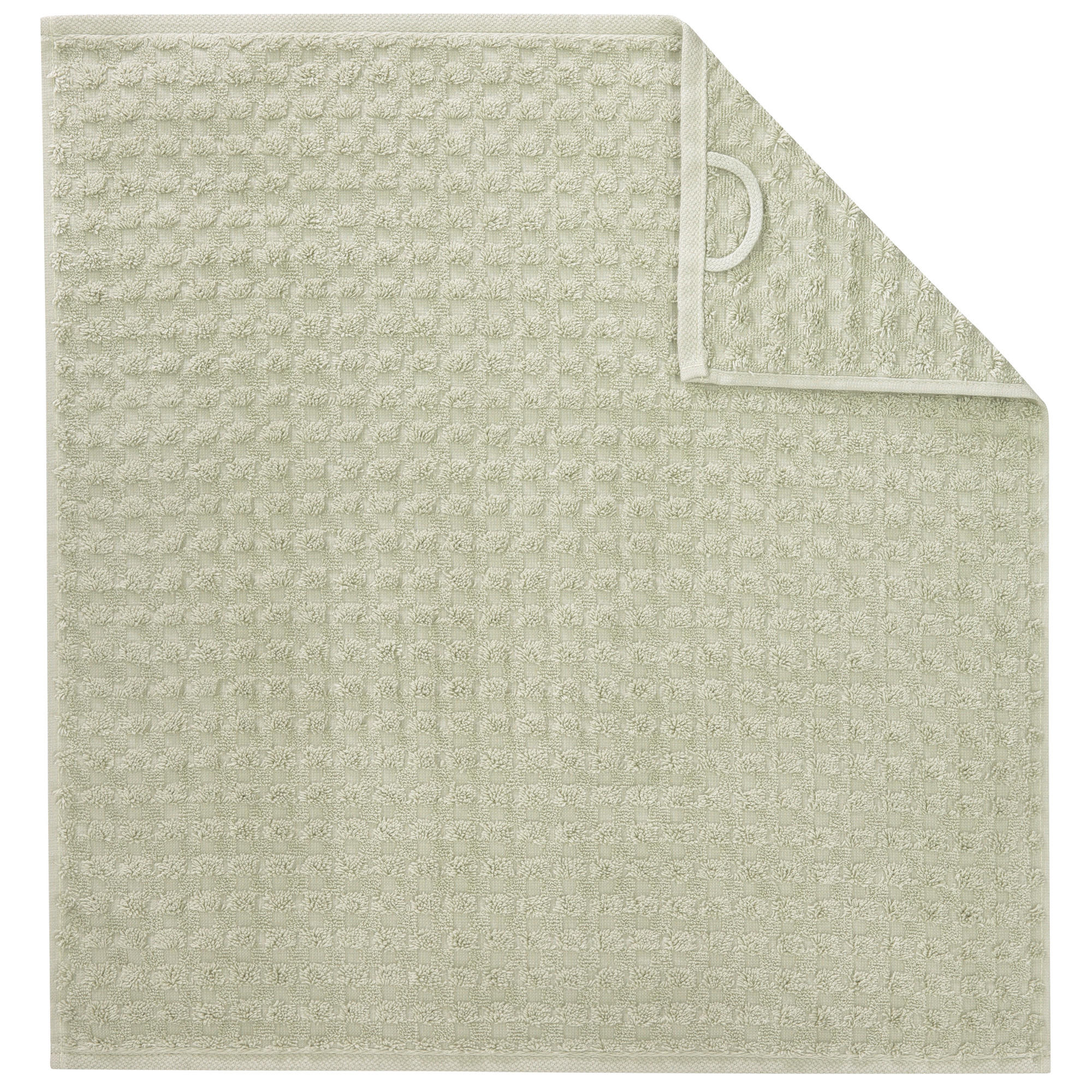KÜCHENHANDTÜCHER CUISINE PRO UNI 520 WASABI - 420 - Grün, Textil (50/50cm) - Cawoe