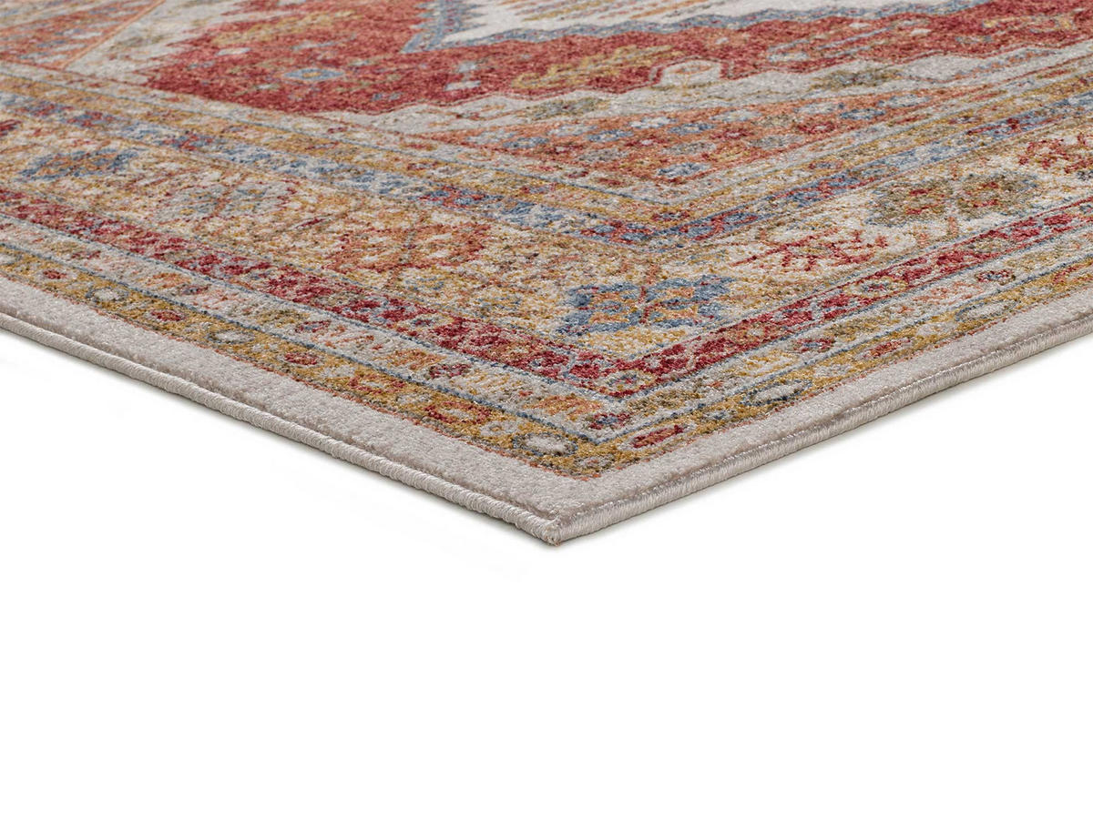 VINTAGE-TEPPICH Rostfarbe Anthea 140/200 cm - Rostfarben, Naturmaterialien/Textil (140/200cm) - Atticgo