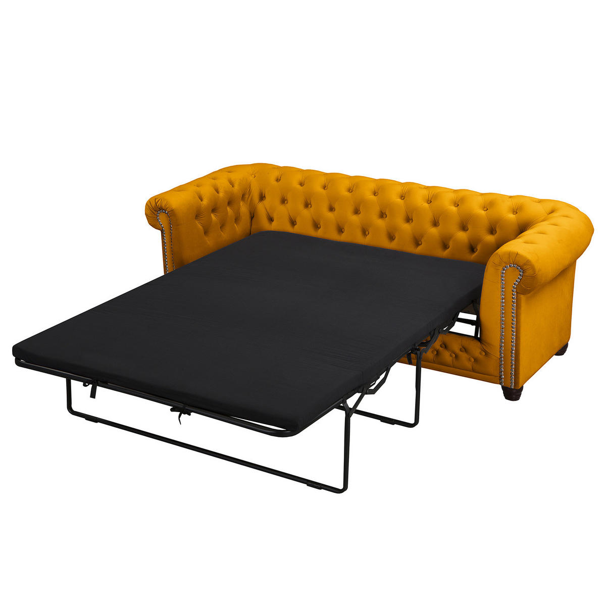 3-SITZER SOFA - Gelb, Textil (203/72/86cm) - home24