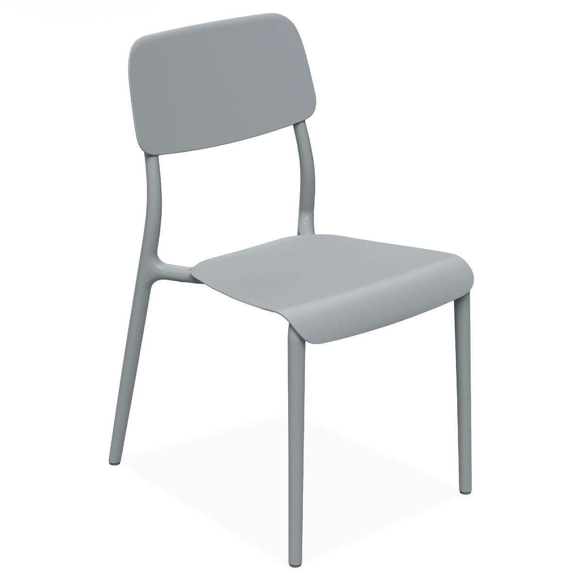 GARTENMÖBEL-SET GALIO, 8-tlg - Grau, Kunststoff - KONSIMO®