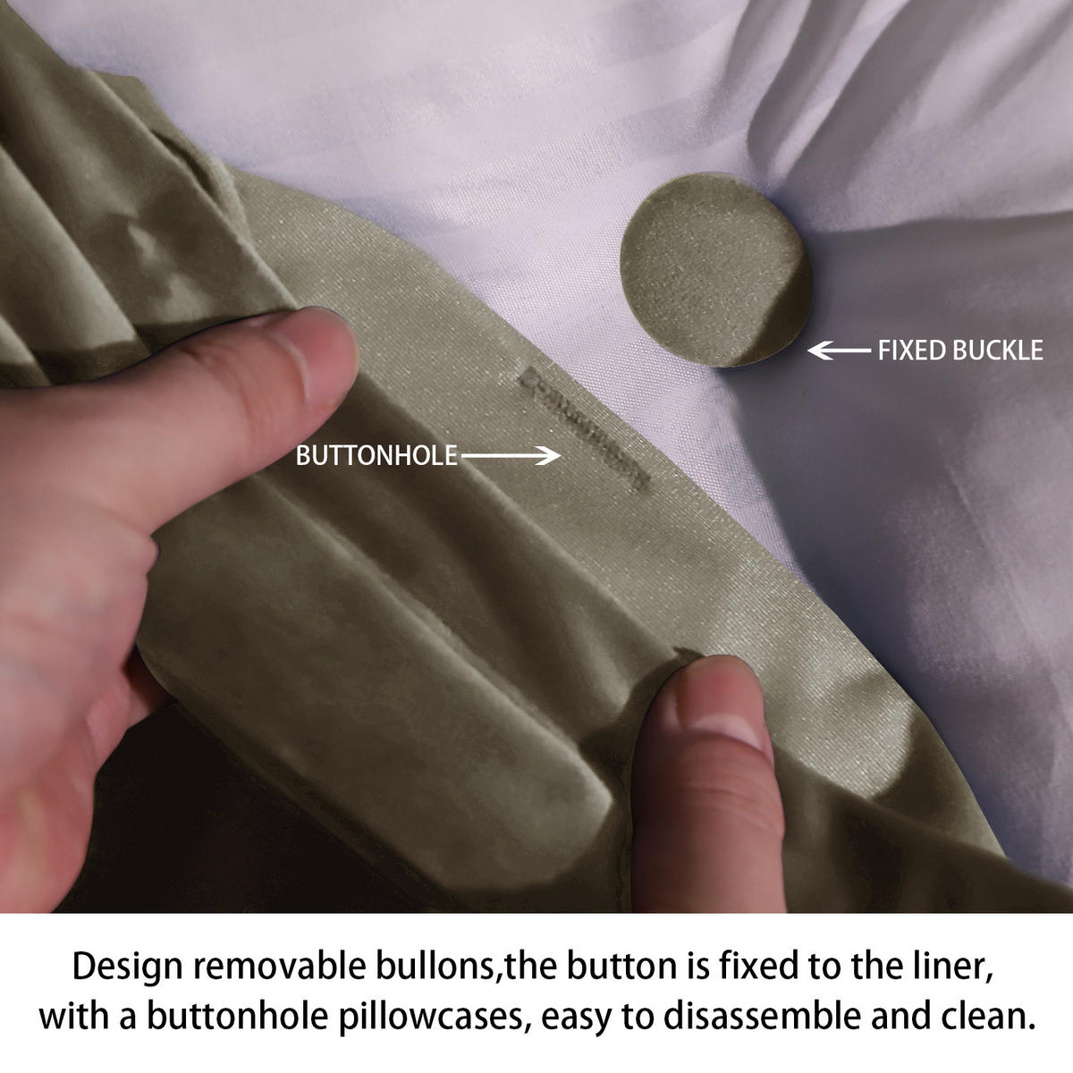 RÜCKENKISSEN Samtlook Ekru 120 cm - Ecru, Textil (45/120cm) - Vercart