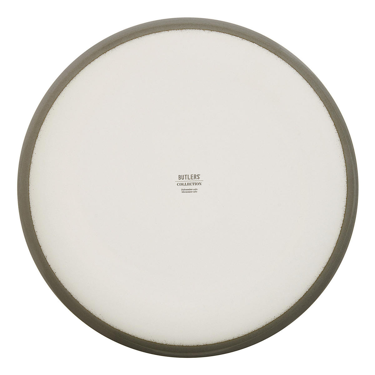 GESCHIRR-SET (12-teilig) Native - Grau, Keramik (31/36/37cm) - Butlers