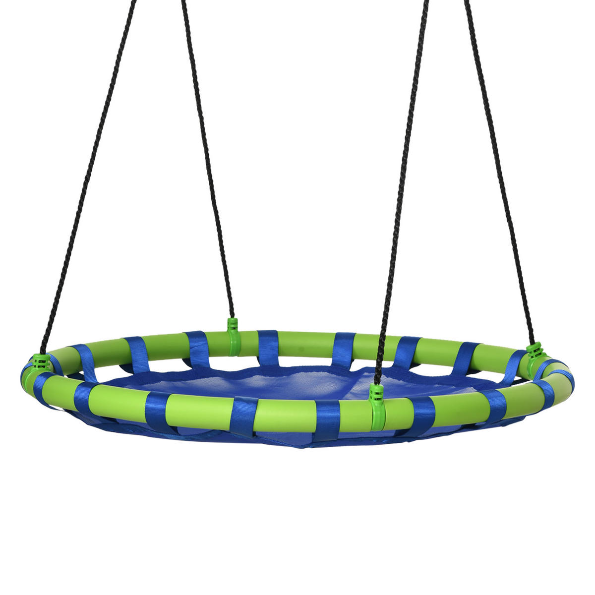NESTSCHAUKEL DE-17958 Blau - Blau, Metall (100/100cm) - ComfortXL