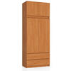 KLEIDERSCHRANK Erlefarben 234/90/51 - Erlefarben, Holzwerkstoff (90/234/51cm) - RAUMHIRSCH FURNITURE
