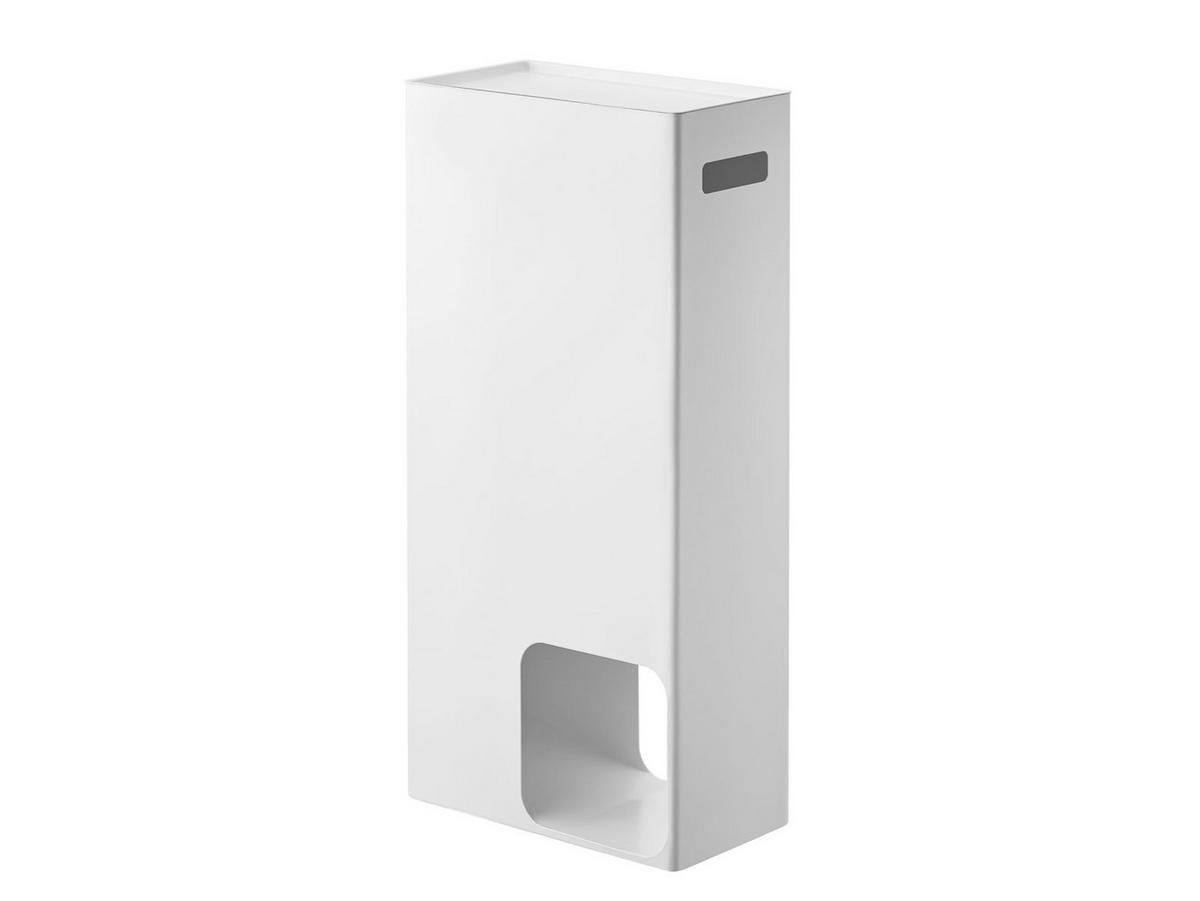 TOILETTENPAPIER-AUFBEWAHRUNG Tower weiß Metall 12/23/48 cm - Weiß, Metall (12/48/23cm) - Yamazaki