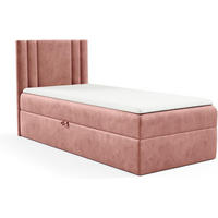 KINDERBETT CARDI - Pink, Holzwerkstoff (84/208cm) - Meblini