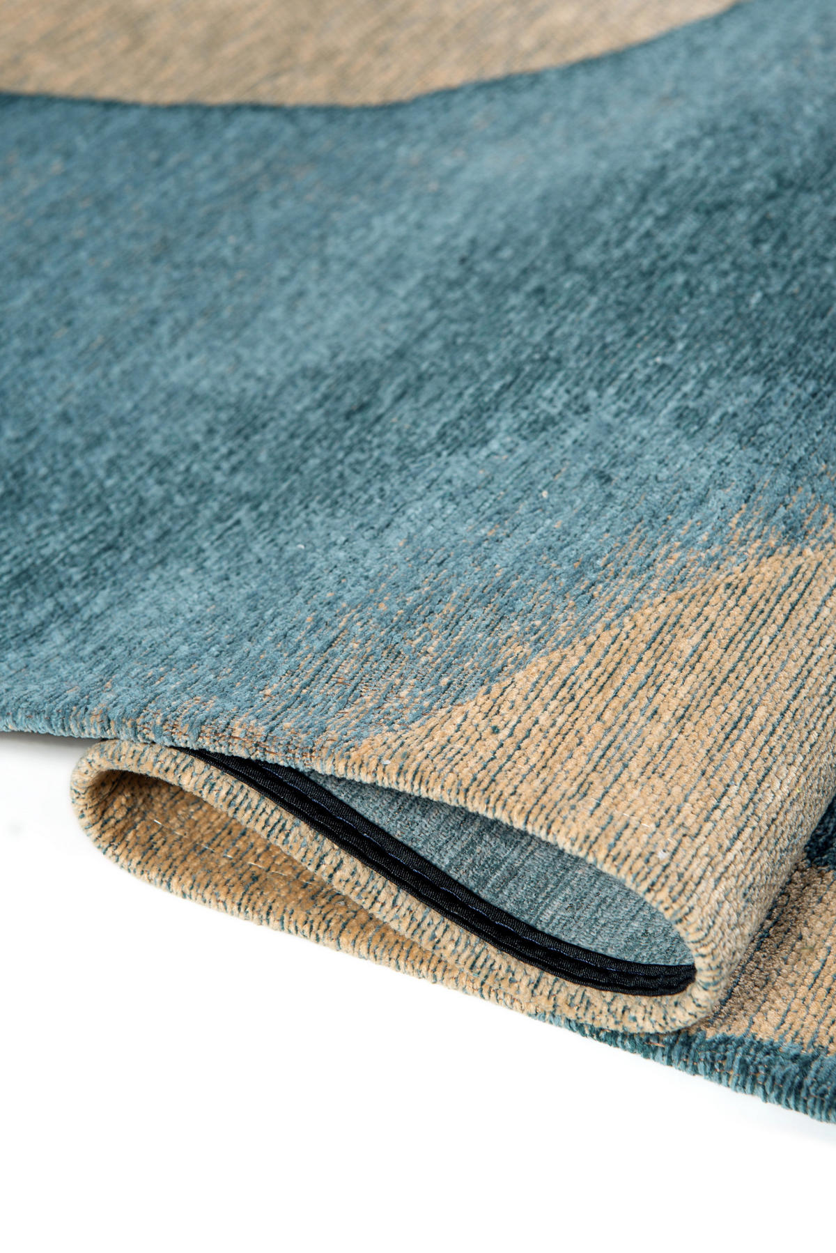 TEPPICH modern Flachgewebe YOYO Blau 240 x 340 cm - Blau, Textil (240/340cm) - Novatrend