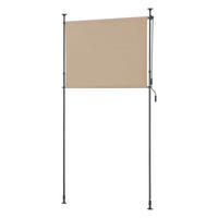 AUSSENROLLO Cimarra - Sandfarben, Textil/Metall (120/270cm) - pro.tec