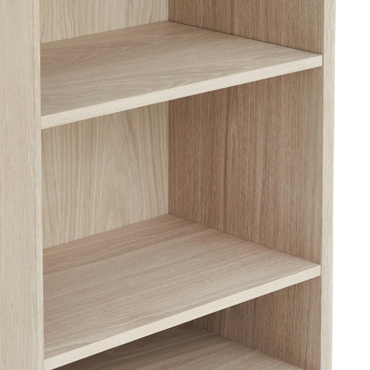 REGAL Eiche bianco - Eiche Bianco/Eichefarben, Holz/Holzwerkstoff (60/187/40cm) - Furnhouse