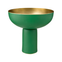TABLETT High metal matt grün 23x24 cm - Grün, Metall (24/23cm) - Pip Studio
