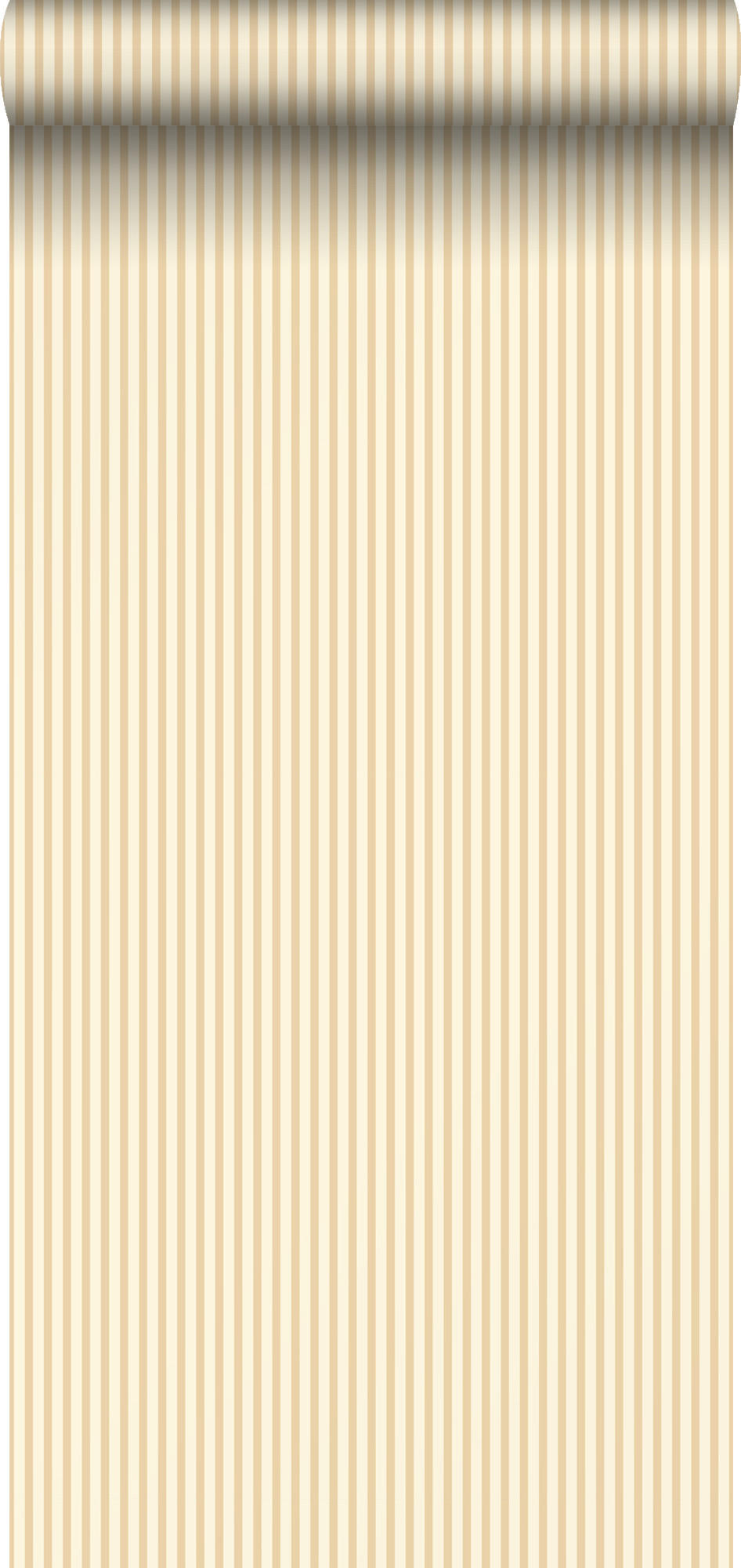TAPETE Streifenmuster 0.53 x 10.05 m - Gelb, Papier (53/1000cm) - Sanders & Sanders