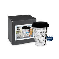 KAFFEEBECHER Colouring Travel Self Made - Naturfarben, Keramik (0.38L) - Könitz