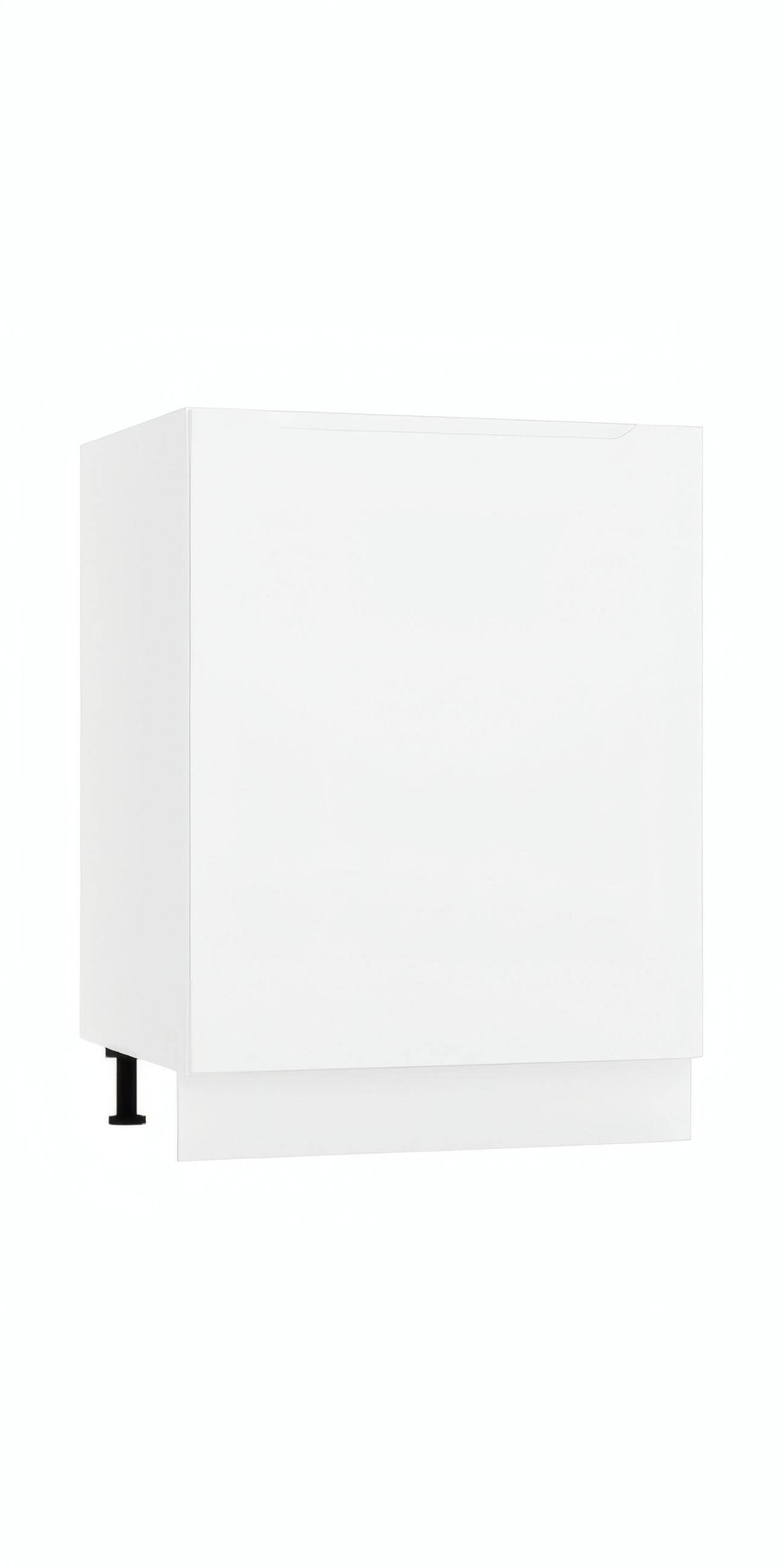 UNTERSCHRANK D60 PC P/L - Zivora - Funktionalität trifft modernes Design - Weiß, Holz (60/82/52.4cm) - ROYAL24_MARKT