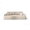 SOFA mit Schlaffunktion FIGO Curio 09 - Ecru, Textil (250/75/150cm) - Bedante