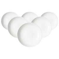 SUPPENTELLER Skagen weiß ø 21,5 cm 6er Set - Weiß, Keramik (21.5cm) - Ritzenhoff Breker