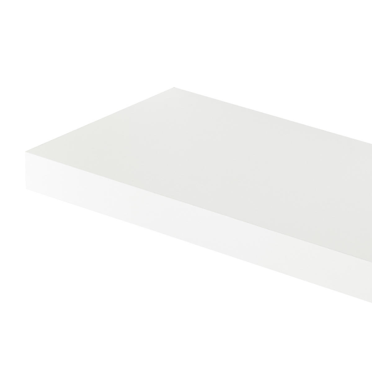 WANDREGAL-SET 3 TLG. Stranda - Weiß, Holzwerkstoff/Metall (20/4/60cm) - [en.casa]