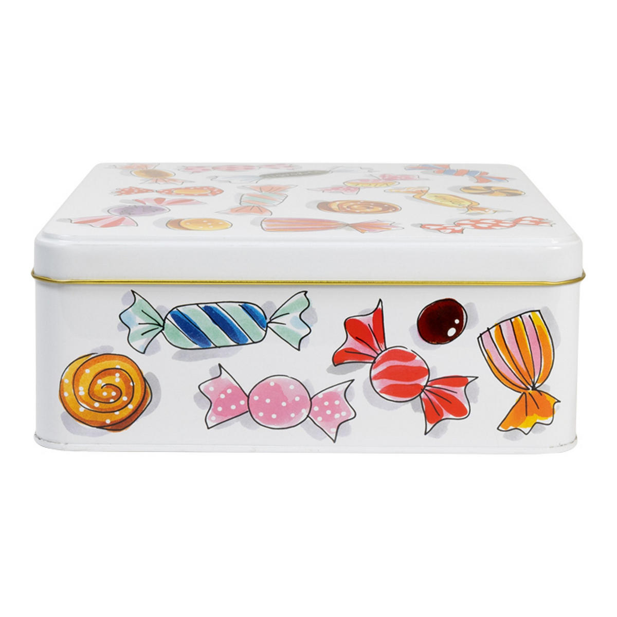 DOSE Gemütliche Tage - Lieblingssüßigkeit in Bunt - 21,7 x 7,5cm - Multicolor, Metall (21.7/7.5/21.7cm) - Blond Amsterdam