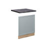 FRONTBLENDE Fame-Line Hellblau-grau 60 cm, AP Anthrazit - Eiche Wotan/Blaugrau, Holzwerkstoff (60/67.4/1.6cm) - Vicco