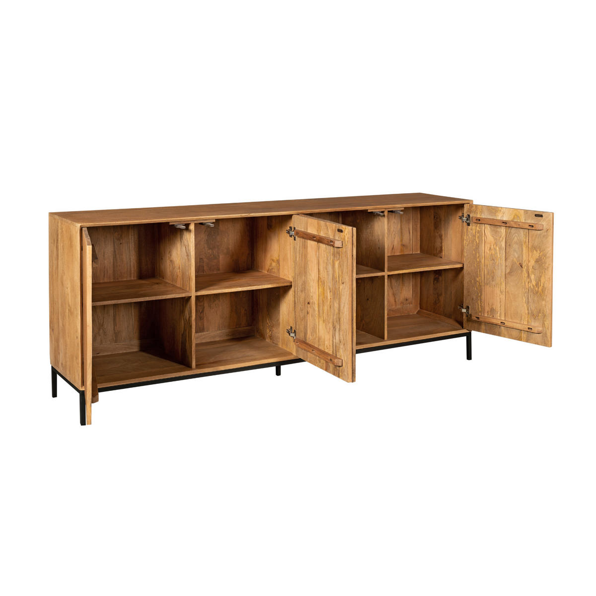 SIDEBOARD Madison Braun 45/210/85 cm - Braun, Holz (210/85/45cm) - Starfurn