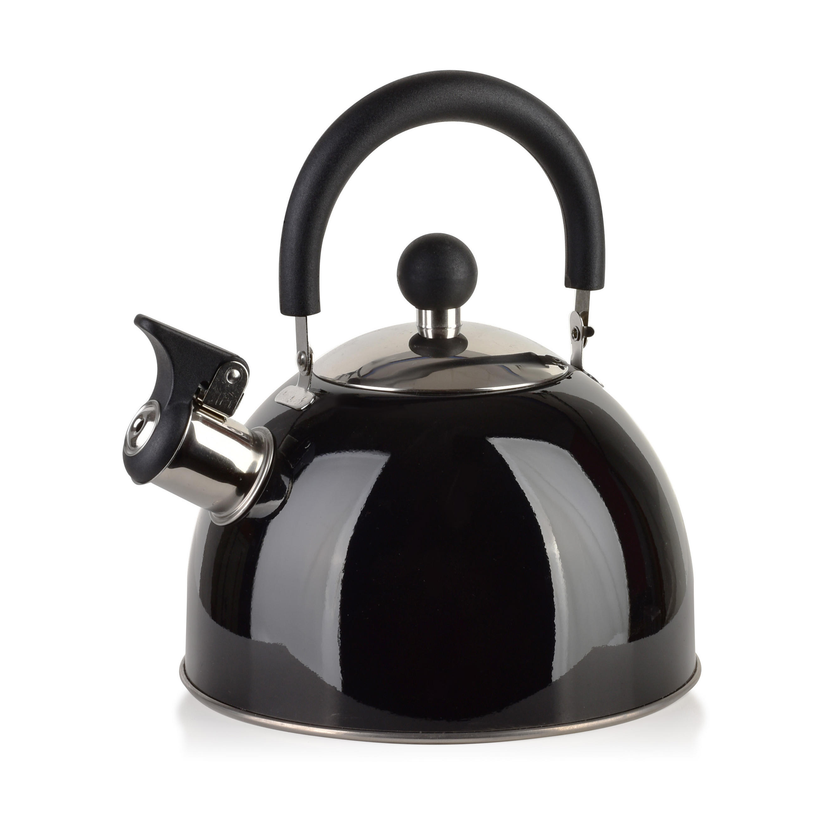 WASSERKOCHER CURT Schwarz aus Edelstahl, 2 l - Schwarz, Metall (18/18cm) - Mondex