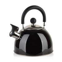WASSERKOCHER CURT Schwarz aus Edelstahl, 2 l - Schwarz, Metall (18/18cm) - Mondex