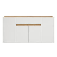 SIDEBOARD Crisp-61 - Weiß, Holzwerkstoff (170/87/40cm) - Lomado
