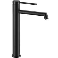 WASCHBECKENARMATUR Rea Foss Black Matt High - Schwarz, Metall (4/29.5/20cm) - REA