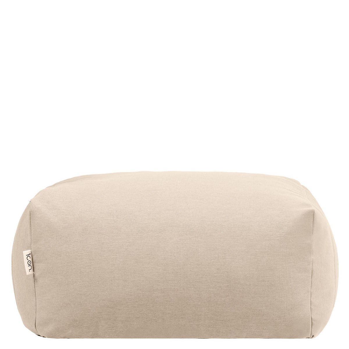 SITZSACK-SOFA Sitzpouf - Beige, Textil (95/46/100cm) - icon