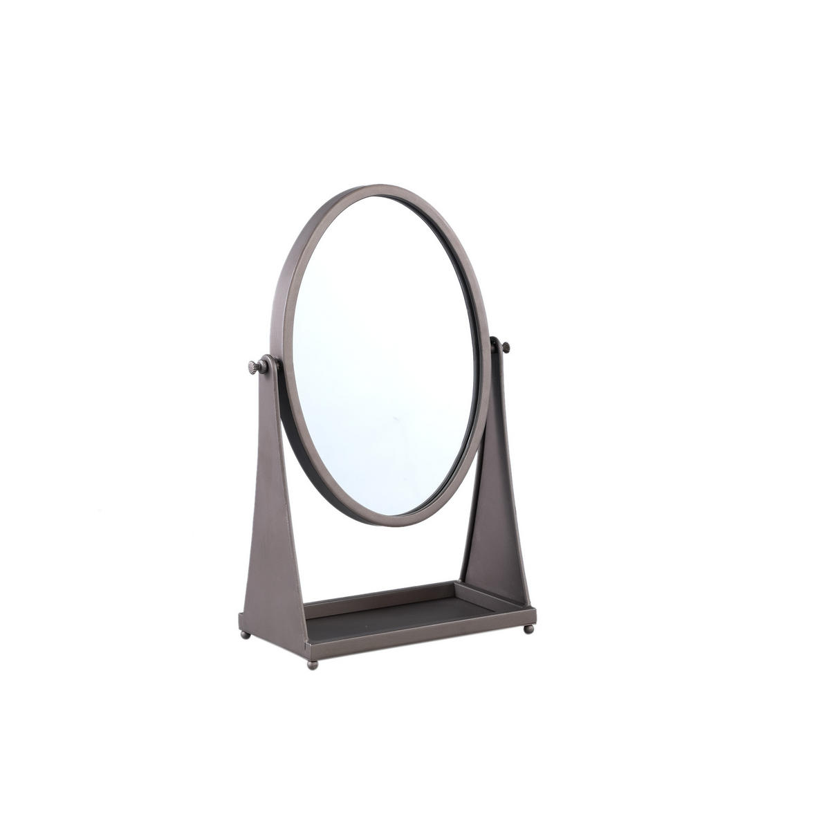 SPIEGEL Francess Braun 28/14/43.5cm - Braun, Glas (14/43.5/28cm) - PTMD Collection