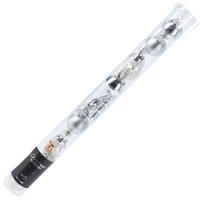 WEIHNACHTSKUGEL Santa Lila Silber 3/3/3 cm Kunstoff - Silberfarben, Kunststoff (3/3/3cm) - Mondex